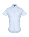 Emporio Armani Shirts In Blue