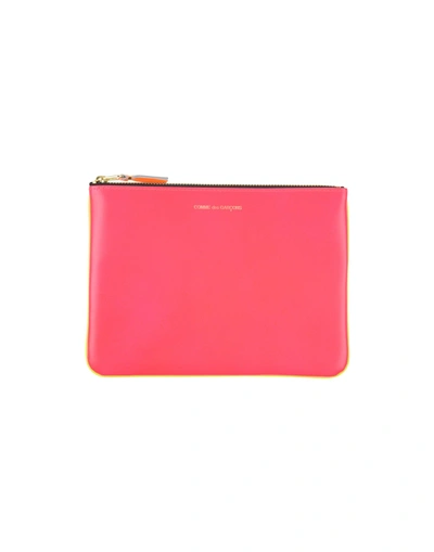 Comme Des Garçons Pouches In Pink