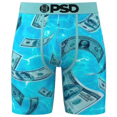 Psd Mens  Sink Or Swim Briefs In White/blue