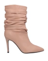 Erika Cavallini Ankle Boot In Pale Pink