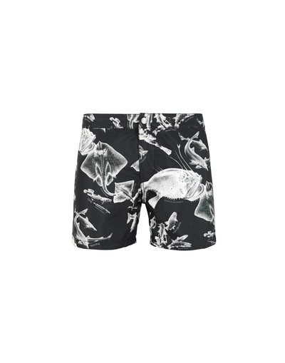Riz Boardshorts Swim Shorts In Black