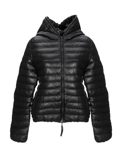 Duvetica Down Jacket In Black