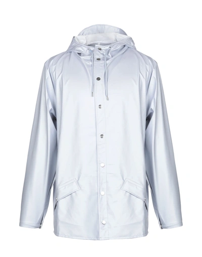 Rains Full-length Jacket In Light Grey
