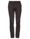 Cruna Casual Pants In Dark Brown