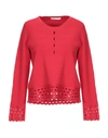 Maje Sweaters In Red