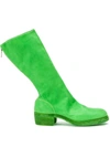 Guidi Knee Boots In Green