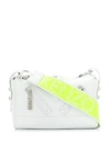 Kenzo Zipped Cross Body Bag In White