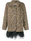Simonetta Ravizza Leopard Print Blazer In Brown