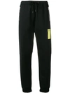 Kenzo Logo Patch Joggers In Black