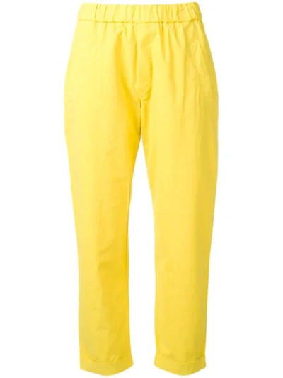 Barena Venezia Tapered Trousers In Yellow