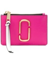 Marc Jacobs Pink Double J Snapshot Card Holder