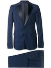 Prada Single-breasted Tuxedo In Blue