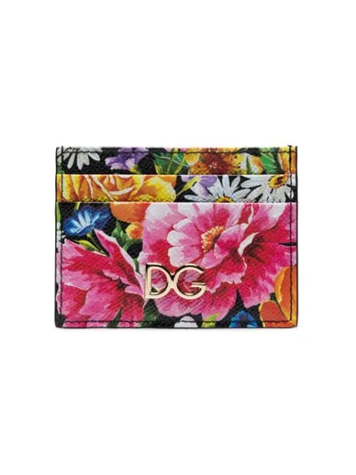Dolce & Gabbana Multicoloured Floral In Pink