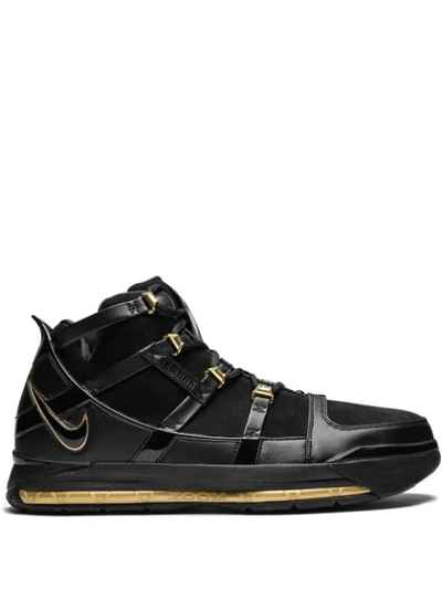 Nike Zoom Lebron Iii Qs Sneakers In Black