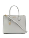 Michael Michael Kors 'mercer' Handtasche In 085 Optic White