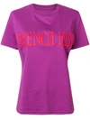 Alberta Ferretti Slogan T-shirt - Purple