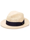 Borsalino Fedora Hat In Neutrals