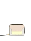 Marni Compact Zip Around Wallet In Black