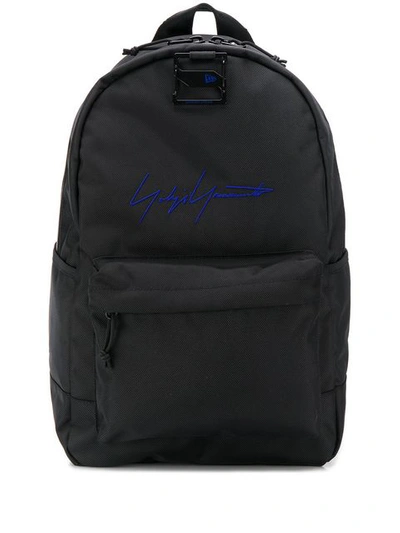 Yohji Yamamoto Textured Backpack In Black