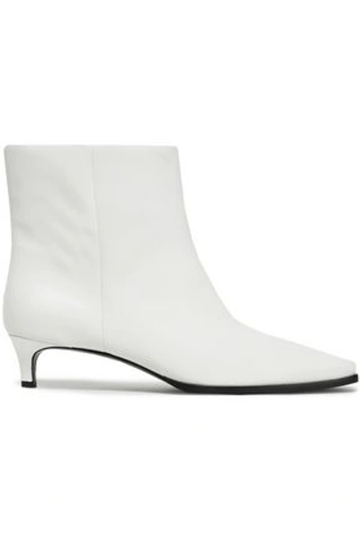 3.1 Phillip Lim / フィリップ リム Agatha Leather Ankle Boots In White