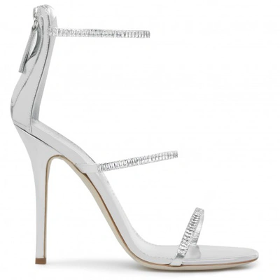 Giuseppe Zanotti Harmony Sparkle In Silver