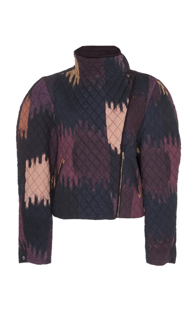 Isabel Marant Bonny Quilted Cotton Jacket In Print