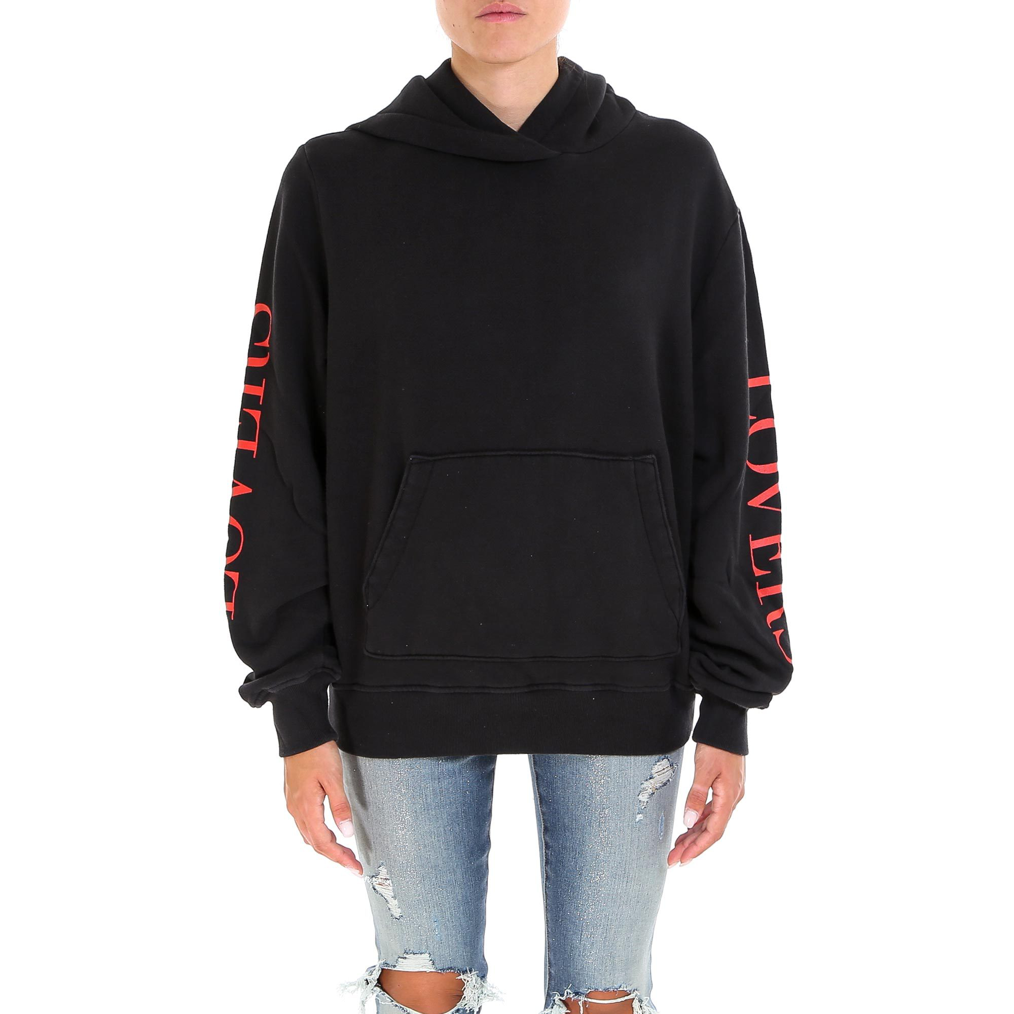 Amiri Lovers Hoodie In Black | ModeSens