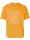 Kenzo Short Sleeved T-shirt In Orange