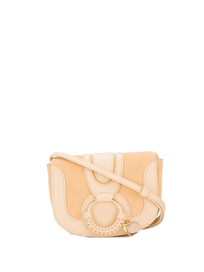 See By Chloé Braided Loop Cross Body Bag In Neutrals