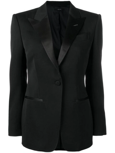 Tom Ford Tailored Blazer Jacket In Black