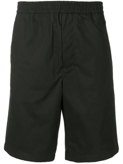 Ami Alexandre Mattiussi Side Stripe Shorts In Black