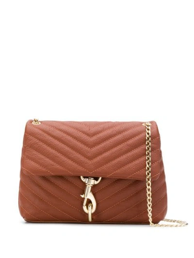 Rebecca Minkoff Edie Cross Body Bag In Brown