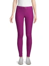 Hue Essential Denim Leggings In Summer Plum