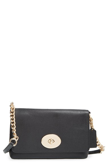 crosstown crossbody in pebble leather