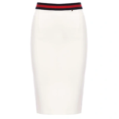 Nissa Slim Skirt With Contrasting Band