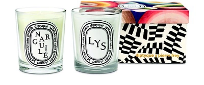 Diptyque Narguile And Lys Candle Set 2x190g