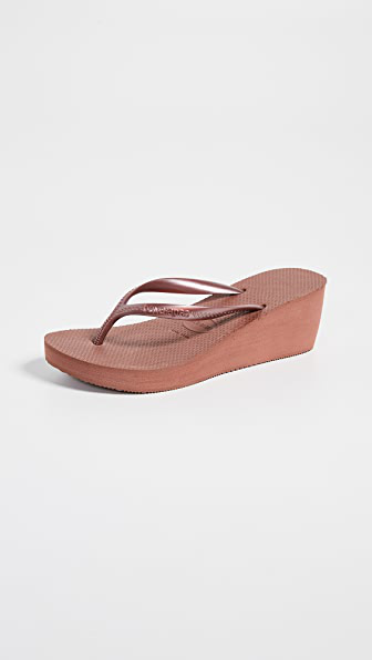 havaianas platform wedge