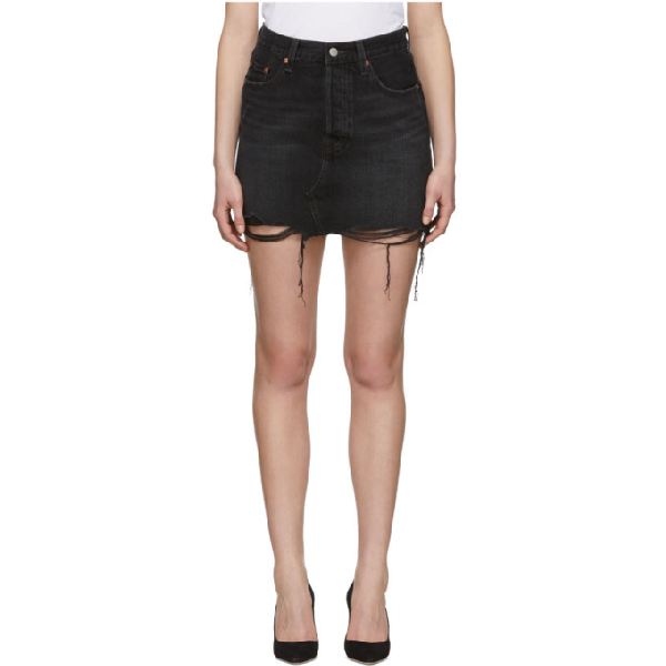 levi's deconstructed skirt ill fated