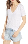 Rails Cara Heart Print Tee In White Navy Mini Hearts