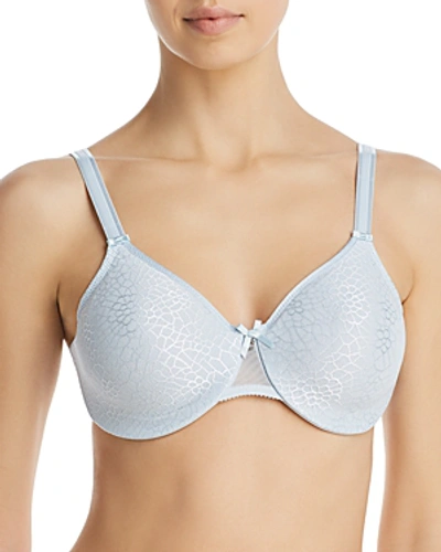 Chantelle C Magnifique Seamless Unlined Minimizer Bra In Blue Powder