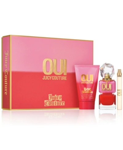 Juicy Couture 3-pc. Oui Eau De Parfum Gift Set In N/a