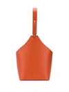 Aesther Ekme Top Handle Bucket Bag In Orange