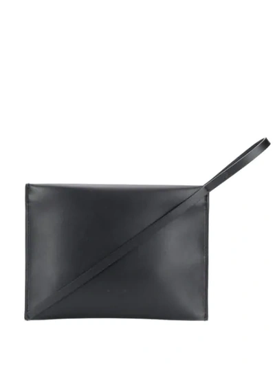 Aesther Ekme Wristlet Pochette In Black