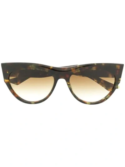 Dita Eyewear Brain Dancer Sunglasses In Brown