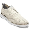 Cole Haan Zerogrand Stitchlite Wingtip In Harbor Mist Knit