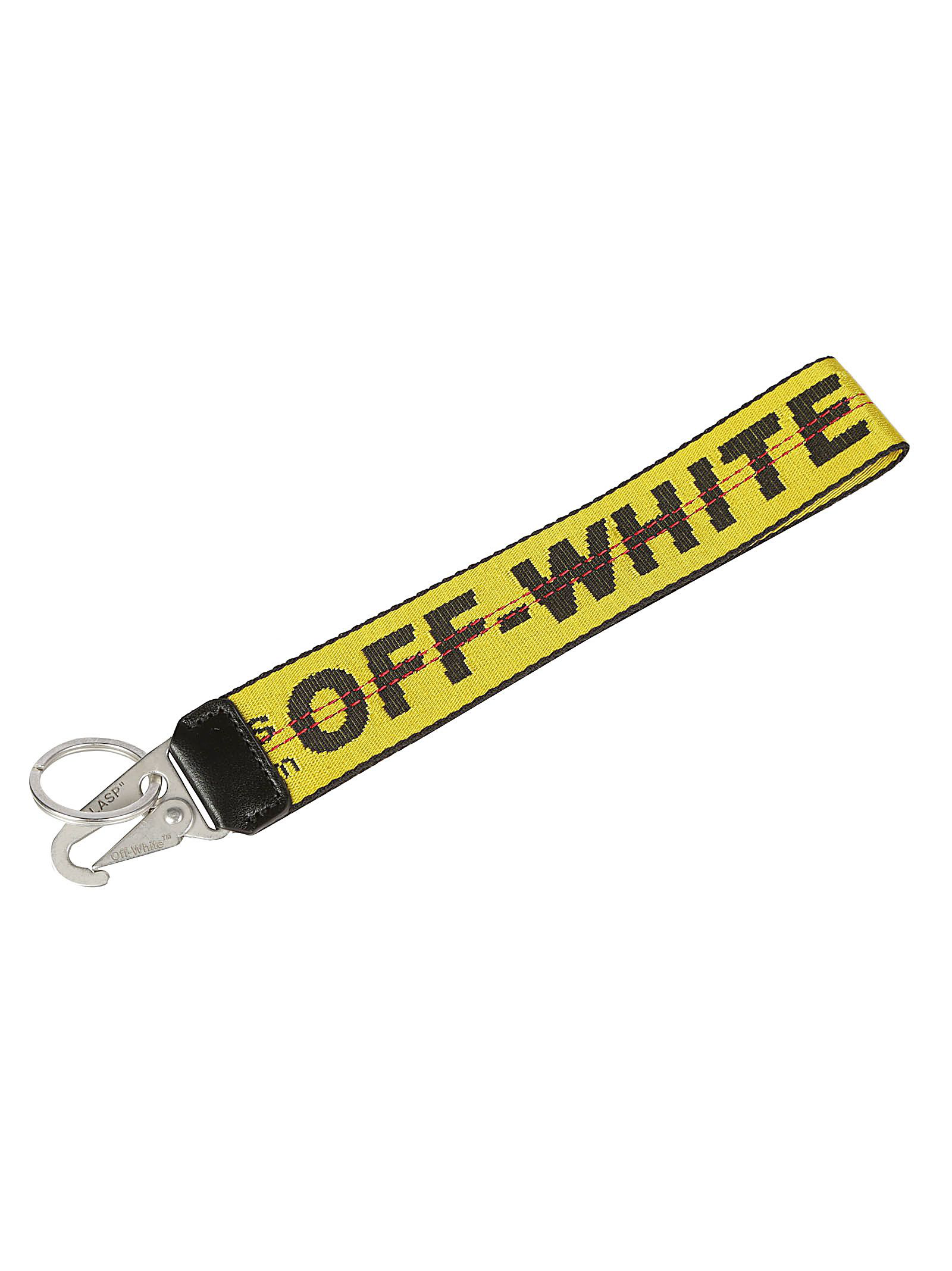 Off-white Industrial Keychain In Yellow | ModeSens