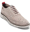 Cole Haan Zerogrand Stitchlite Oxford In Beige Knit