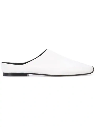 Proenza Schouler Nappa Loafers In White