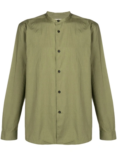 Acne Studios Pine Soft Pop Shirt Green ModeSens