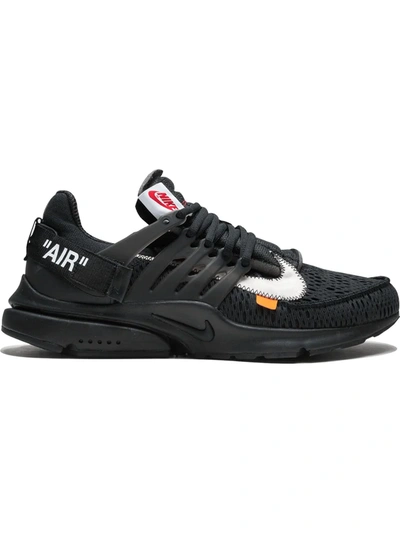 Nike The 10  Air Presto Sneakers In Black/white-cone